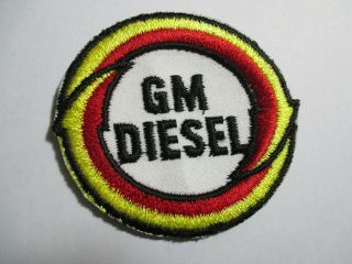Gm Diesel Vintage Patch,  Nos,  3 X 2 3/4 Inches