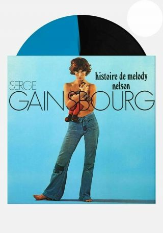 Serge Gainsbourg - Histoire De Melody Nelson // Vinyl Lp Ltd To 500 On Blue/blac