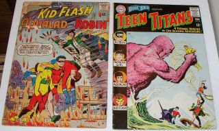 Brave And The Bold 54 And 60.  First Teen Titans.  First Wonder Girl.  Complete