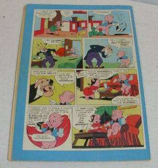 PORKY PIG ' S ADVENTURES IN GOPHER GULCH COMIC BOOK NO.  122 1946 DELL 4