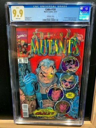 Cable 150 Cgc 9.  9 Variant First Appearance Cable Cover Not 9.  8 Key