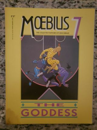 Moebius 7 The Goddess Epic Graphic Novel Jean Giraud 1990