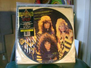 - Orig Picture Disc Lp Stryper To Hell With Devil 12984 Limited Ed Enigma