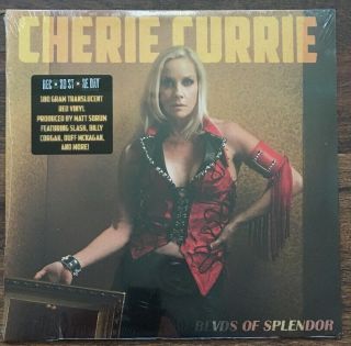 Cherie Currie - Blvds Of Splendor Lp [vinyl New] Ltd /2500 180gm Red Album Rsd