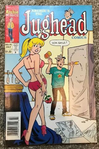 Jughead 70 (1995 Archie) Sexy Dan Decarlo Betty Bikini Gga C; Rare Htf
