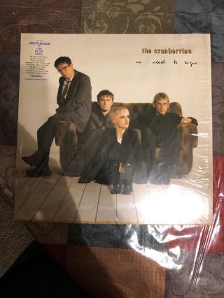 The Cranberries No Need To Argue Vinyl Blue Vinyl 1500 Limited Copies