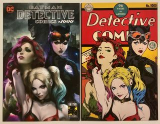 Detective Comics 1000 Artgerm Cover A & B Golden Age Variant,  Nm/nm,  In Hand