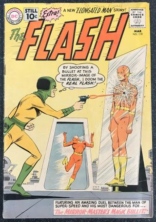 The Flash No.  119 Vs.  Mirror Master.  6.  5 Great Comic