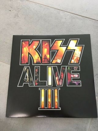 Kiss Alive Iii 3 Pressing White Vinyl Lp
