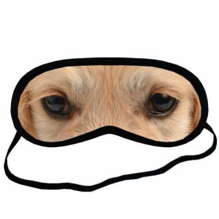 Golden Retriever Eyes Sleep Mask S Size Funny Gifts For Boy Girl Dog Lover Stuff