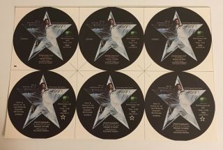 Nm,  Ringo Starr Usa Apple Labels For " Photograph " 45rpm (no Record)