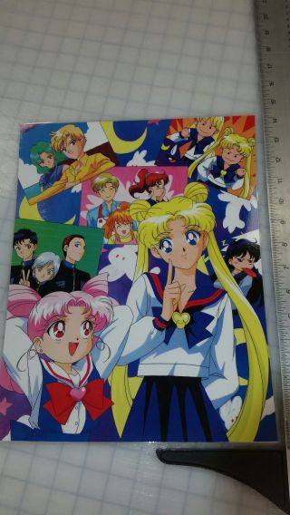 Sailor Moon S Group Poster 11x14 Laminated.