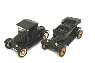 National Motor Museum 1926 Ford Model T Coupe And Touring Black 1:32
