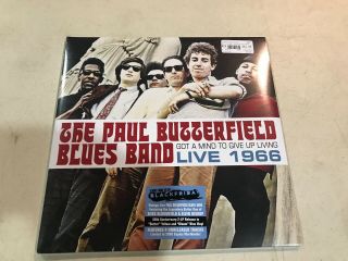 The Paul Butterfield Blues Band Got A Mind To Give Up Living Rsd Limited