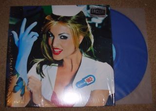 Blink 182 12 " Blue Vinyl Lp Enema Of The State Record Album