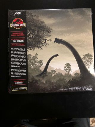 Jurassic Park - Soundtrack,  Ltd Rmstrd 180g 2lp Trans Green Vinyl Gatefold