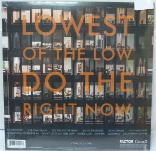 Vinyl Record 12 " Lp Do The Right Now By The Lowest Of The Low 2017