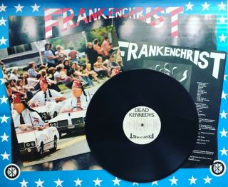 Dead Kennedys ‎– Frankenchrist [lp] 1st Uk Pressing.  Poster.  1985.  Uk