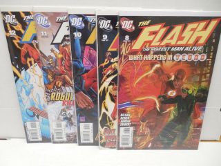 Flash Fastest Man Alive Dc Comic Books 8 - 12 2006 Series Bilson Demeo Daniel
