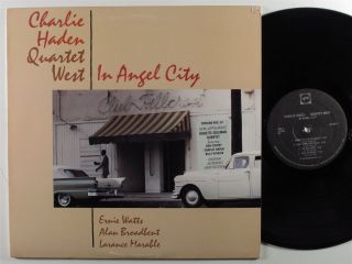 Charlie Haden Quartet West In Angel City Verve Lp Nm