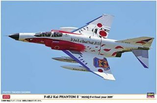 Hasegawa 1/48 F - 4ej Kai Phantom 302sq F - 4 Final Year 2019 Model 0.  Japan