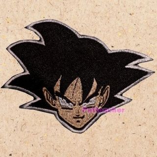 Goku Face Patch Dragon Ball Z Dbz Gt Vegeta Piccolo Master Roshi Embroidered