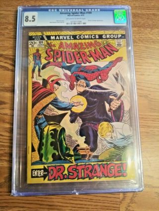 The Spider - Man 109 Cgc 8.  5 Doctor Strange