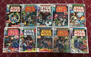 Marvel Comics Star Wars Comic Books Complete Run 1 - 107 Fn,  Vf W/annuals W/ 1 42