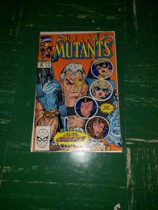 The Mutants 87 1st Appearance Cable Todd Mcfarlane Rob Liefeld
