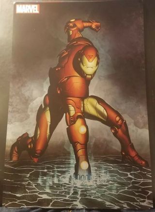 Iron Man 12x18 Poster 2016 Marvel Nycc Sdcc Exclusive Credit Card Promo