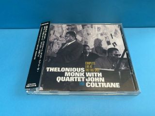 Cd Thelonious Monk Quartet With John Coltrane Complete Live At The Five Spot