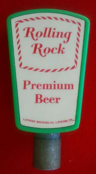 Rolling Rock Beer Tap Handle Latrobe Pa Vintage Old