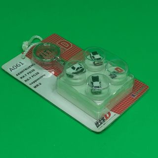 A061 Sk Initial D Potential Keychain White Ver.  Ae86 Early & Project D Levin