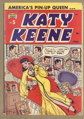 Katy Keene 5 1952 Pr 0.  5