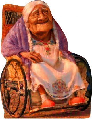 Mama Coco (great Grandmother) From Coco Movie Cardboard Cutout Standee Standup