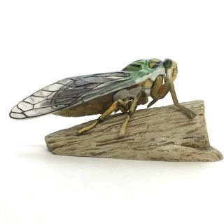 Weekly Japanese Natural Monument Mini Figure 41 Himeharu - Zemi Cicada Kaiyodo 2