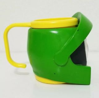 Rare 1995 Looney Tunes Marvin Martian Kid ' s cup mug Plastic - 2