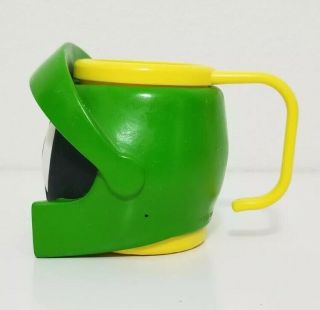 Rare 1995 Looney Tunes Marvin Martian Kid ' s cup mug Plastic - 4