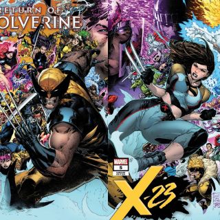 Return Of Wolverine 1 / X - 23 5 Connecting Cover Unknown Comic Books Philip Tan