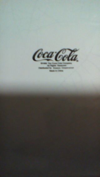 Vintage Coca Cola Coke Ceramic Vending Machine Cookie Jar Container With Lid 5