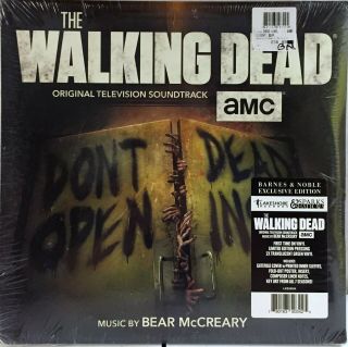 The Walking Dead Soundtrack 2x Lp Marble Green Vinyl W/poster 1st Press