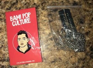 Bam Box Exclusive Mr.  Robot Pin And Ghost In The Shell Dog Tags Movie Prop.