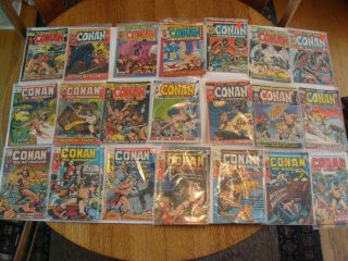 CONAN THE BARBARIAN 1 THROUGH 95 MOST ISSUES PLUS ANNUALS,  SPECIALS 4