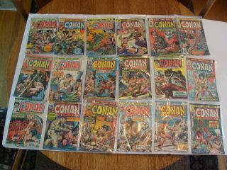 CONAN THE BARBARIAN 1 THROUGH 95 MOST ISSUES PLUS ANNUALS,  SPECIALS 6