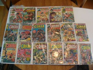 CONAN THE BARBARIAN 1 THROUGH 95 MOST ISSUES PLUS ANNUALS,  SPECIALS 8