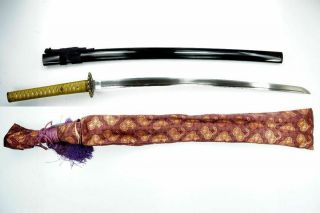 Authentic Japanese Katana Sword 620Yr Antique Samurai Nihonto,  90.  4cm Sturdy 3