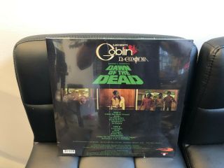 Goblin Dawn of The Dead LP Colored vinyl George Romero Zombie Film 2