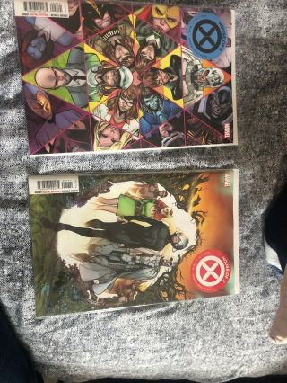 House Of X 1 And 2 First Prints Regular Covers 2019 Series Hot