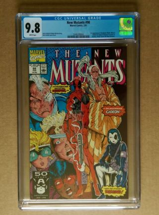 Mutants 98 - Cgc 9.  8 - 1st Appearance Of Deapool - Liefeld Art -