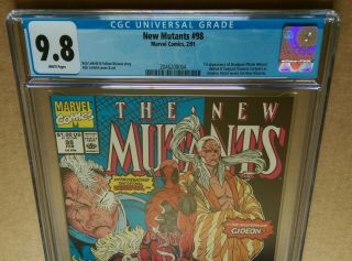 Mutants 98 - CGC 9.  8 - 1st appearance of Deapool - Liefeld art - 7